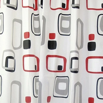 Шторка для ванной MILARDO Illusion 515V180M11 180х180см разноцветный