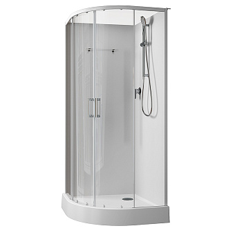 Душевая кабина AQUANET Passion EVO 281961 80х80х202см стекло прозрачное