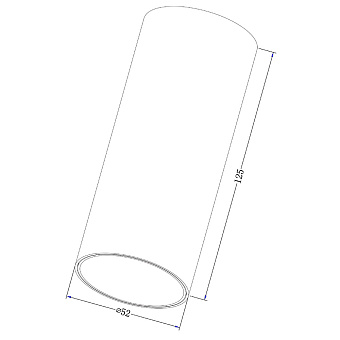 Светильник потолочный Maytoni FOCUS LED C056CL-L12B3K-W-D-B 12Вт LED