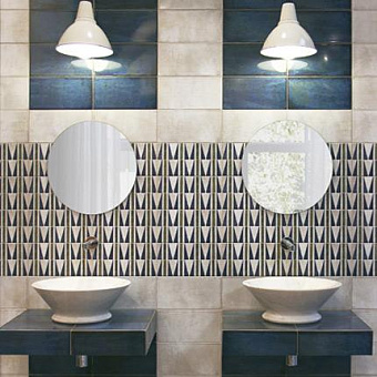 Настенная плитка MAINZU Catania PT01990 Blu 15х30см 0,99кв.м. глянцевая