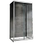 Угловое ограждение Abber Schwarzer Diamant AG30100H-S100-S100 195х100см стекло прозрачное