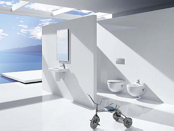 Унитаз подвесной ROCA Meridian N 346248000 ободковый с микролифтом