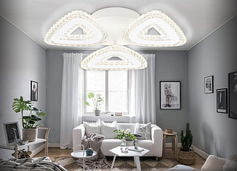 Люстра потолочная Ambrella ACRYLICA Original FA4018 62Вт 3 лампочек LED
