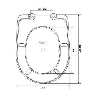 Сиденье для унитаза BERGES 11201 без микролифта