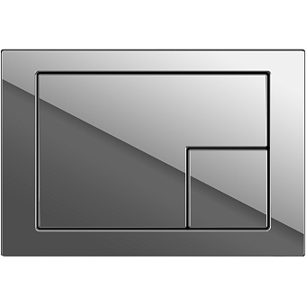 Панель смыва CERSANIT CORNER 64108 хром глянцевый