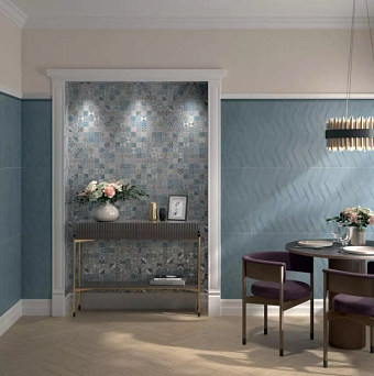 Настенная плитка KERAMA MARAZZI Онда 11218R серый матовый обрезной 30х60см 1,8кв.м. матовая