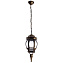 Светильник фасадный Arte Lamp ATLANTA A1045SO-1BN 75Вт IP23 E27 золотой/чёрный