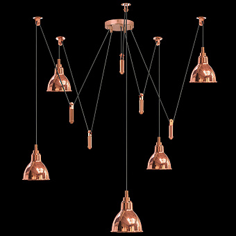 Люстра подвесная Lightstar Acrobata 761053 200Вт 5 лампочек E14