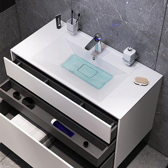 Тумба под раковину подвесная AM-PM Inspire V2.0 M50AFHX1003WM 49,2х100,8х60см