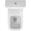 Унитаз напольный VITRA Polar 9843B003-7201 безободковый с микролифтом