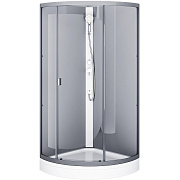 Душевая кабина AM-PM X-Joy W88C-301-090GG 90х90х205см стекло графит