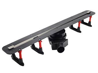 Щелевой душевой трап Pestan Confluo Slim Line 850 94,8х11,6см горизонтальный сток