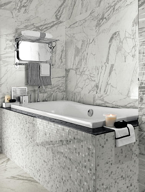 Керамическая мозаика Atlas Concord Италия Marvel Pro 9MVC Cremo Delicato Mosaic 30,5х30,5см 0,558кв.м.