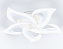 Люстра потолочная Ambrella ACRYLICA Original FA4471 56Вт 5 лампочек LED
