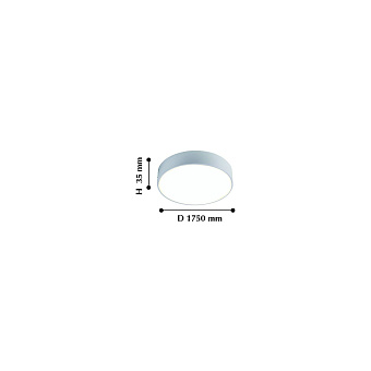 Светильник потолочный Favourite Flashled 2065-24C 24Вт LED
