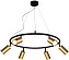 Светильник подвесной CRYSTAL LUX CLT 015 CLT 015C6 D600 BL-GO 300Вт GU10