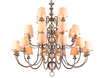 Люстра подвесная Newport 3100 31010+12/C без абажуров 60Вт 24 лампочек E14