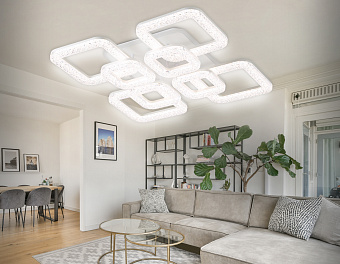 Люстра потолочная Ambrella ACRYLICA Original FA3921 208Вт 8 лампочек LED