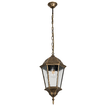 Светильник фасадный Arte Lamp GENOVA A1204SO-1BN 75Вт IP44 E27 золотой/чёрный
