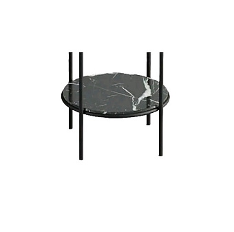 Полочка для консоли ArtCeram TFA012 90 nero marquinia