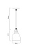 Светильник подвесной Arte Lamp EURICA A4248SP-1BK 60Вт E27