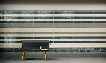 Настенная плитка FAP CERAMICHE Manhattan fKLT Smoke 30х10см 0,81кв.м. глянцевая