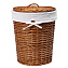 Корзина для белья WASSERKRAFT LEINE WB-350-L плетёная 85,15л