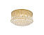 Светильник потолочный Newport 8490 8499+6/PL gold 600Вт G9