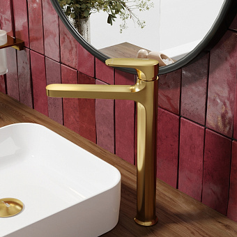 Смеситель для раковины WASSERKRAFT Havel 3600 3603H золотой