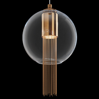 Светильник подвесной Maytoni Flusso P095PL-01BZ 40Вт GU10