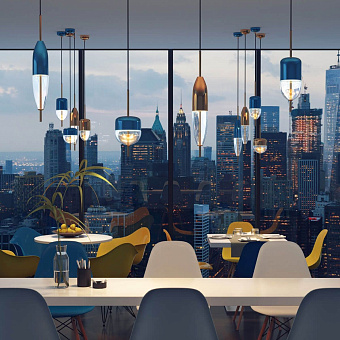 Светильник подвесной Odeon LARUS L-VISION ODL19 027 5Вт LED