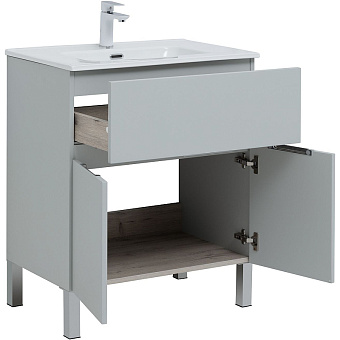 Тумба под раковину напольная AQUANET Алвита New 303899 46х70х83,4см