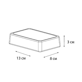 Мыльница FIXSEN Twist FX-1569A-4 разноцветный