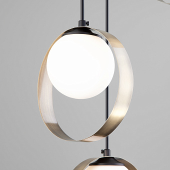 Светильник подвесной Eurosvet Dublin 50205/3 черный/бронза 7Вт G9