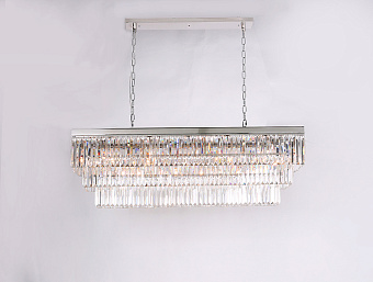 Светильник подвесной Newport 31100 31116/S nickel 60Вт E14