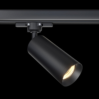 Трековый светильник Maytoni Focus TR028-3-GU10-B 50Вт GU10 чёрный для трёхфазного трека