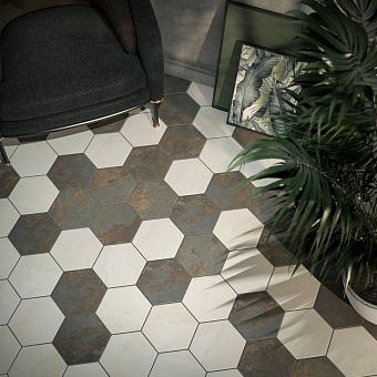 Матовый керамогранит KERAMA MARAZZI Рамбла SG23033N коричневый 20х23,1см 0,76кв.м.