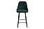 Барный стул AERO 43х49х97см велюр/сталь Dark Green