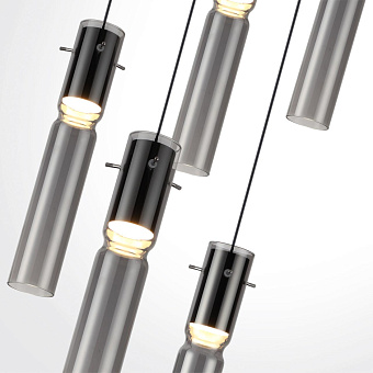 Люстра каскадная Odeon SCROW 5058/25L 25Вт 5 лампочек LED