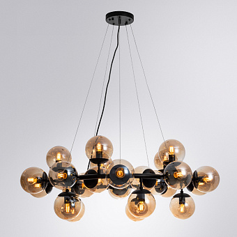 Люстра подвесная Arte Lamp BOLLA A1664SP-25BK 60Вт 25 лампочек E14