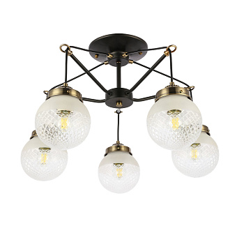 Люстра потолочная Evoluce STRICCE SLE110302-05 60Вт 5 лампочек E27