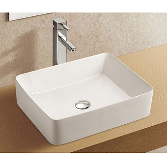 Раковина накладная Azario Pate AZ-2074 SP 48х37см