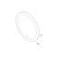 Зеркало AM-PM X-Joy M85AMOX0651WG 65х65см с подсветкой
