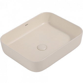 Раковина накладная Abber RECHTECK AC2202MBE 50х39см