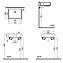 Раковина на столешницу VITRA ArchiPlan 7403B003-0012 45х12см