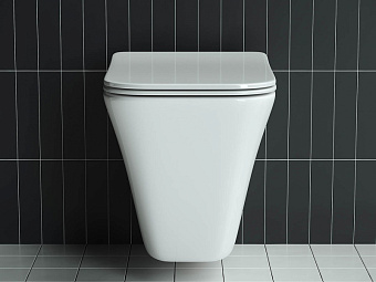 Унитаз подвесной Ceramica Nova MONO CN1902 безободковый с микролифтом