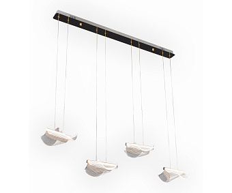 Люстра подвесная KINK Light Нубе 08043-4AS,33 48Вт 4 лампочек LED