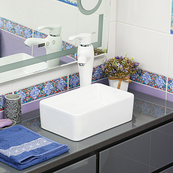 Раковина накладная MELANA 320319-805 36х23см
