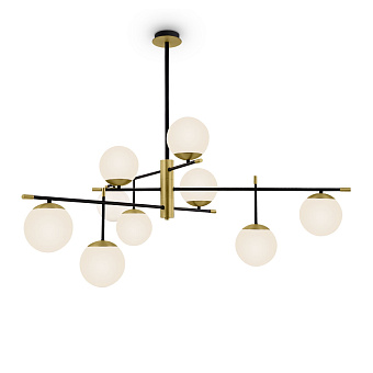 Светильник подвесной Maytoni Nostalgia MOD048PL-09G 40Вт E14
