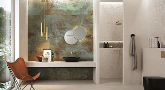 Настенная плитка FAP CERAMICHE Sheer fPBC Deco Rust Matt 160х80см 1,28кв.м. матовая